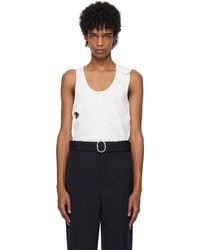 Courreges - 90's Rib Cut Out Tank Top - Lyst