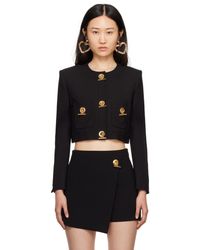 Moschino - Black Chains & Hearts Jacket - Lyst