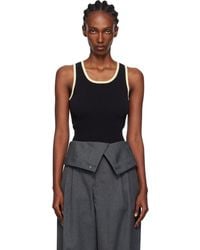 JW Anderson - Contrast Trim Tank Top - Lyst