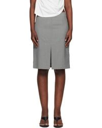Our Legacy - Khaki Siren Midi Skirt - Lyst