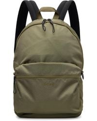 HUGO - Khaki Embossed-Logo Backpack - Lyst