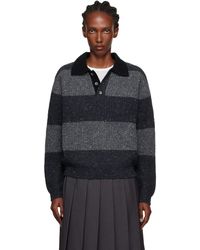 DUNST - Chunky Rugby Polo - Lyst
