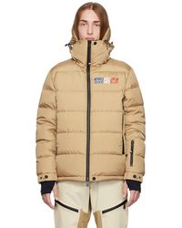 3 MONCLER GRENOBLE - Beige Isorno Down Jacket - Lyst
