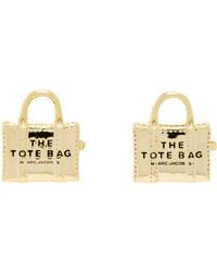 Marc Jacobs - 'the Tote Bag Stud' Earrings - Lyst
