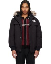 The North Face - ブラック Mcmurdo ボンバー ダウンジャケット - Lyst