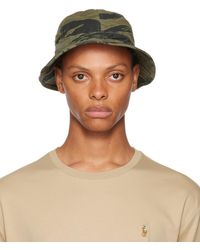 RRL Wool Felt Cattleman Hat in Tan 
