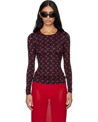 Marine Serre - Recycled Moon Jersey Second Skin T-Shirt - Lyst