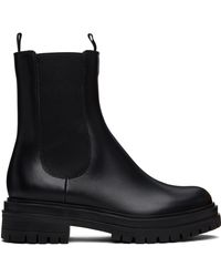 Gianvito Rossi - Bottes Chelsea Chester Noires - Lyst