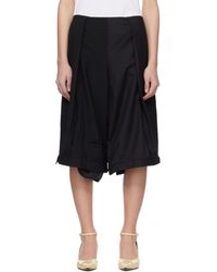 HODAKOVA - Upside Down Wide Trouser Shorts - Lyst