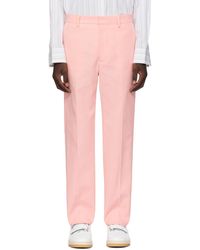 Acne Studios - Pink Three-pocket Trousers - Lyst