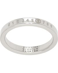MM6 by Maison Margiela - Numeric Minimal Signature Ring - Lyst