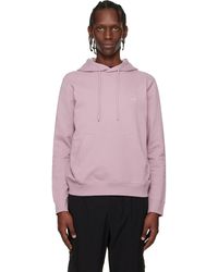 BOSS - Logo Patch Cotton-Terry Hoodie - Lyst