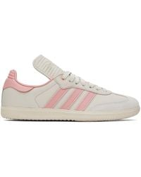 adidas Originals - Off-white & Pink Humanrace Samba Sneakers - Lyst