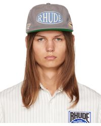 Rhude - Casquette rally grise - Lyst