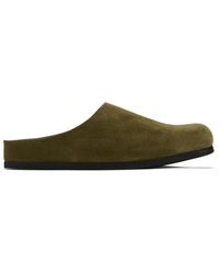 Common Projects - Khaki Clog Slip-On Loafers - Lyst