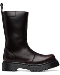 Dr. Martens - Rejena Mid Explorer Wp Leather Boots - Lyst