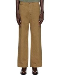 RRL - Tan Chino Field Trousers - Lyst