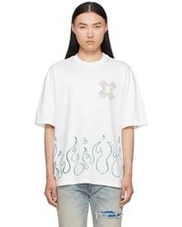 Amiri - Ma Quad Flames Oversized T-Shirt - Lyst
