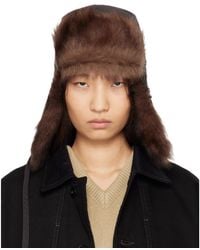 Lemaire - Fuzzy Chapka Hat - Lyst