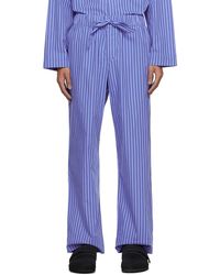 Tekla - Pantalon de pyjama bleu à cordon coulissant - Lyst