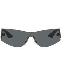 Versace - Black Greca Signature Sport Acetate Sunglasses - Lyst