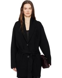 TOTEME - Shawl-lapel Robe Cardigan - Lyst