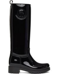 Moncler Black Ginger Tall Boots
