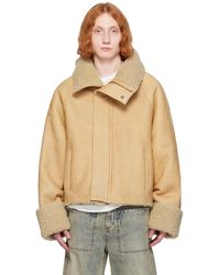 Entire studios - Bulk Shearling Jacket - Lyst