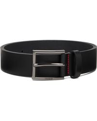HUGO - Leather Belt - Lyst
