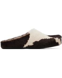 Marni - Fussbett Sabot Slip-On Loafers - Lyst