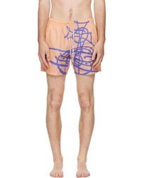 Vivienne Westwood - Surf Boxer Swim Shorts - Lyst