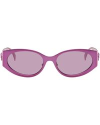 Versace - 'La Medusa Oval' Sunglasses - Lyst