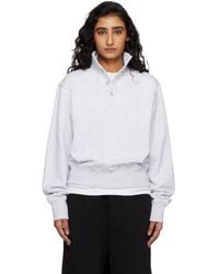 Entire studios - Port Pullover Sweatshirt - Lyst