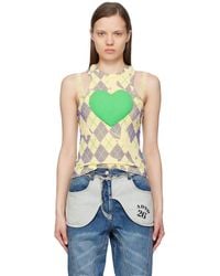 ANDERSSON BELL - Ssense Exclusive Puffy Heart Saver Tank Top - Lyst