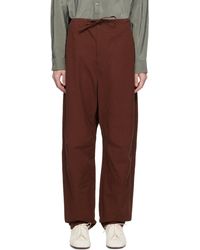 Lemaire - Maxi Trousers - Lyst