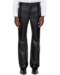 Ernest W. Baker - Flare Leather Pants - Lyst