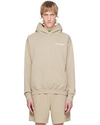 Sporty & Rich - Taupe 'Health Is Wealth' Hoodie - Lyst