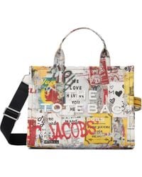 Marc Jacobs - 'The Pop Americana Canvas Medium' Tote - Lyst