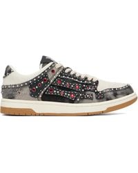Amiri - Stud Skel Top Low Sneakers - Lyst