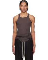 Rick Owens - Temple Basic Rib Tank Top - Lyst