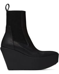 Rick Owens - Porterville Sliver Platform Beatle Boots - Lyst