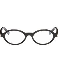 Saint Laurent - Sl 751 Jeanne Round Oval Glasses - Lyst