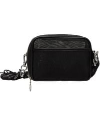 Kara Tulle Camera Bag - Black