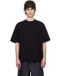 Sacai - Cotton Jersey T-Shirt - Lyst