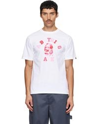 A Bathing Ape - Abc Camo College T-Shirt - Lyst