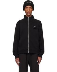 we11done - Pillow Logo High-Neck Zip-Up Jacket - Lyst