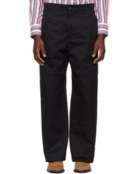 Thom Browne - Wide Leg Chap Painter Pants - Lyst