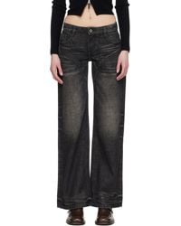 Fax Copy Express - Dirty Wash Straight Jeans - Lyst