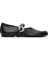 Coperni - ブラック Five-Toe Belt フラットシューズ - Lyst