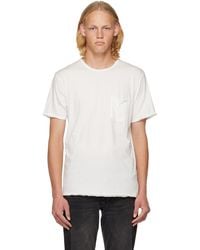 Rag & Bone - White Miles Principal T-shirt - Lyst